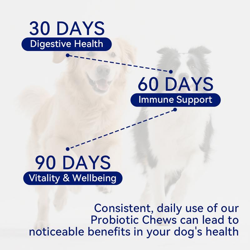 SICNNY 8-in-1 Daily Multivitamin Chews for Dogs