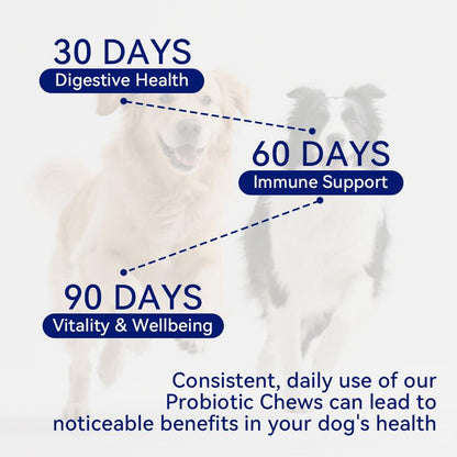 SICNNY 8-in-1 Daily Multivitamin Chews for Dogs