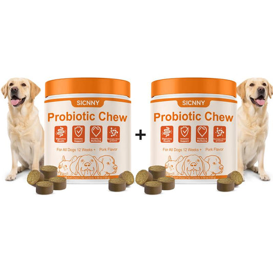 SICNNY 8-in-1 Daily Multivitamin Chews for Dogs